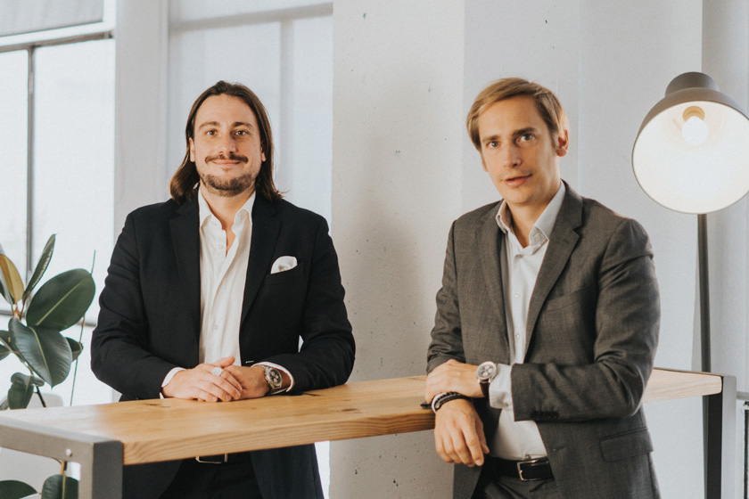 Image of (From left) Gindumac co-CEOs Benedikt Ruf and Daniel Kaiser